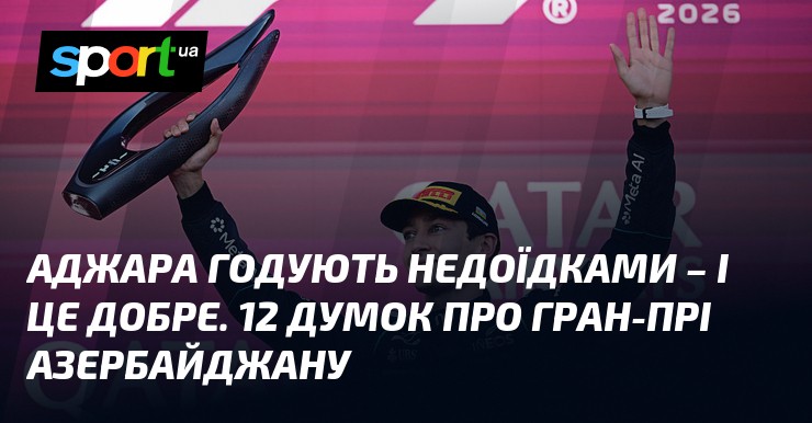 Гран-прі Азербайджану: тріумф Расселла, характер Аджара та падіння Норріса